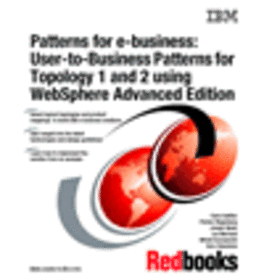 Patterns for e-business: User-to-Business Patterns for Topology 1 and 2 using WebSphere Advanced Edition