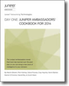 Day One: Juniper Ambassadors' Cookbook for 2014