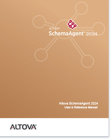 Altova SchemaAgent 2019 User & Reference Manual