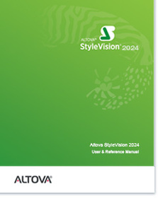 Altova StyleVision 2019 User & Reference Manual
