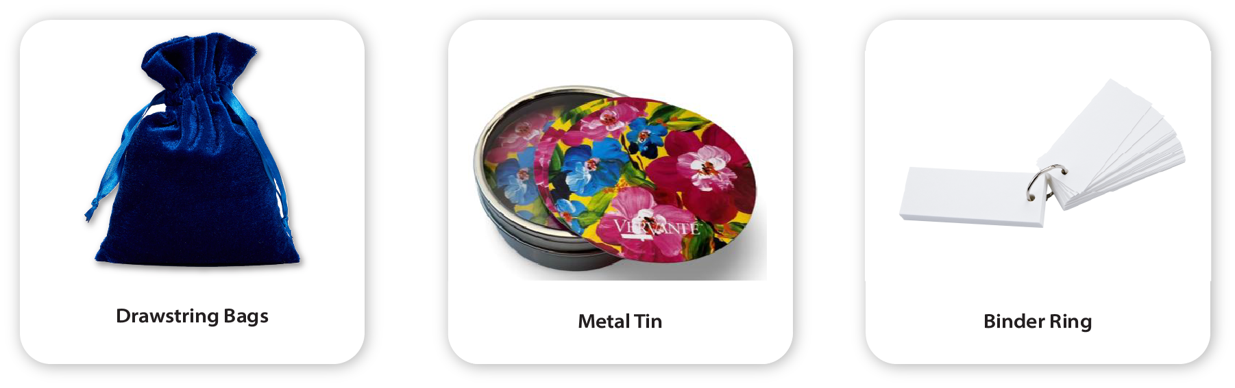 Other card deck packaging options