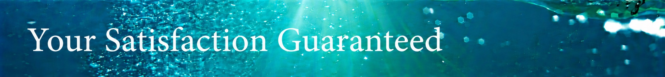 Vervante guarantee banner - Your Satisfaction Guaranteed