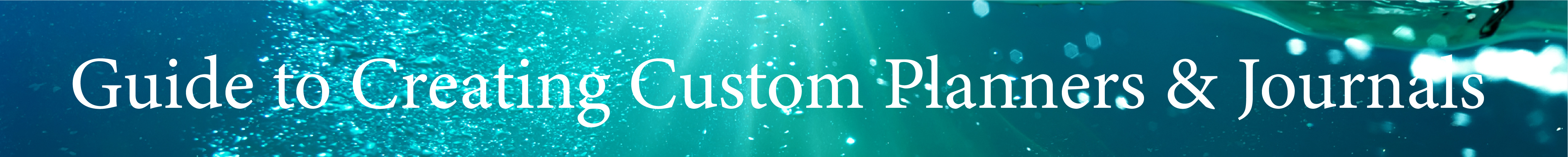 Custom Printed Planners, Journals and Workbooks Made in the USA