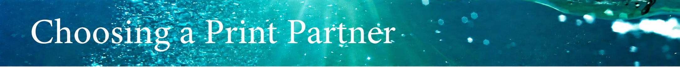Choosing a print partner for your book, planner or product