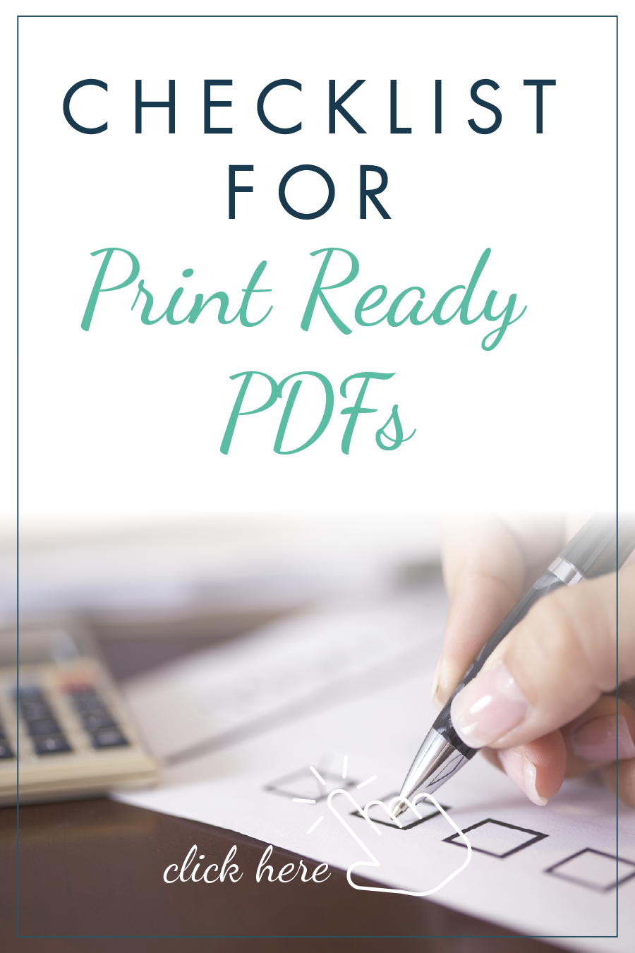 Checklist for Print Ready PDFs