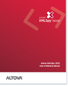 Altova XMLSpy 2022 User & Reference Manual (3 Volumes)