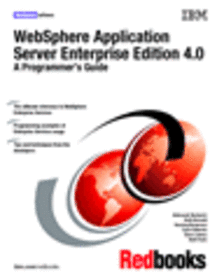 WebSphere Application Server Enterprise Edition 4.0: A Programmer's Guide