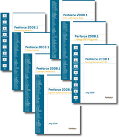Perforce 2008.1 Documentation Set (7 Books)