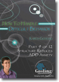 Structure Reduces ADD Anxiety - Single Pack (DVD, CD, TS)
