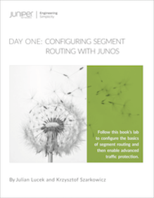 Day One: Configuring Segment Routing with Junos 