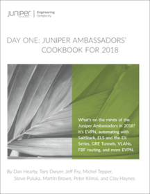 Day One: Juniper Ambassadors' Cookbook for 2018