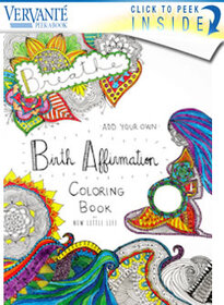 Birth Affirmation Coloring Book *Add your OWN affirmations!* - Pregnancy Coloring Book