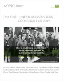 Day One: Ambassadors’ Cookbook for 2019