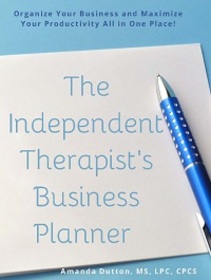 The Independent Therapist's Business Planner