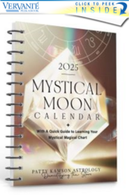 2025 Mystical Moon Calendar by Patty Kamson Astrology