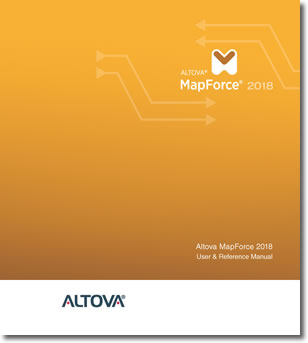 Altova MapForce 2018 User & Reference Manual