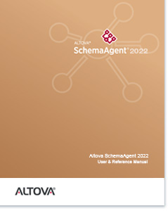 Altova SchemaAgent 2022 User & Reference Manual