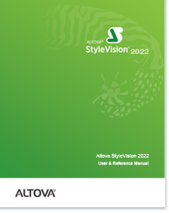Altova StyleVision 2020 User & Reference Manual