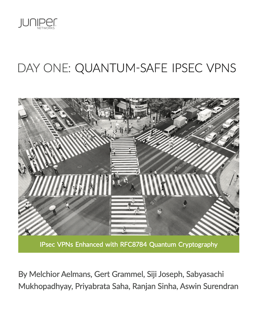 DAY ONE: QUANTUM-SAFE IPSEC VPNS