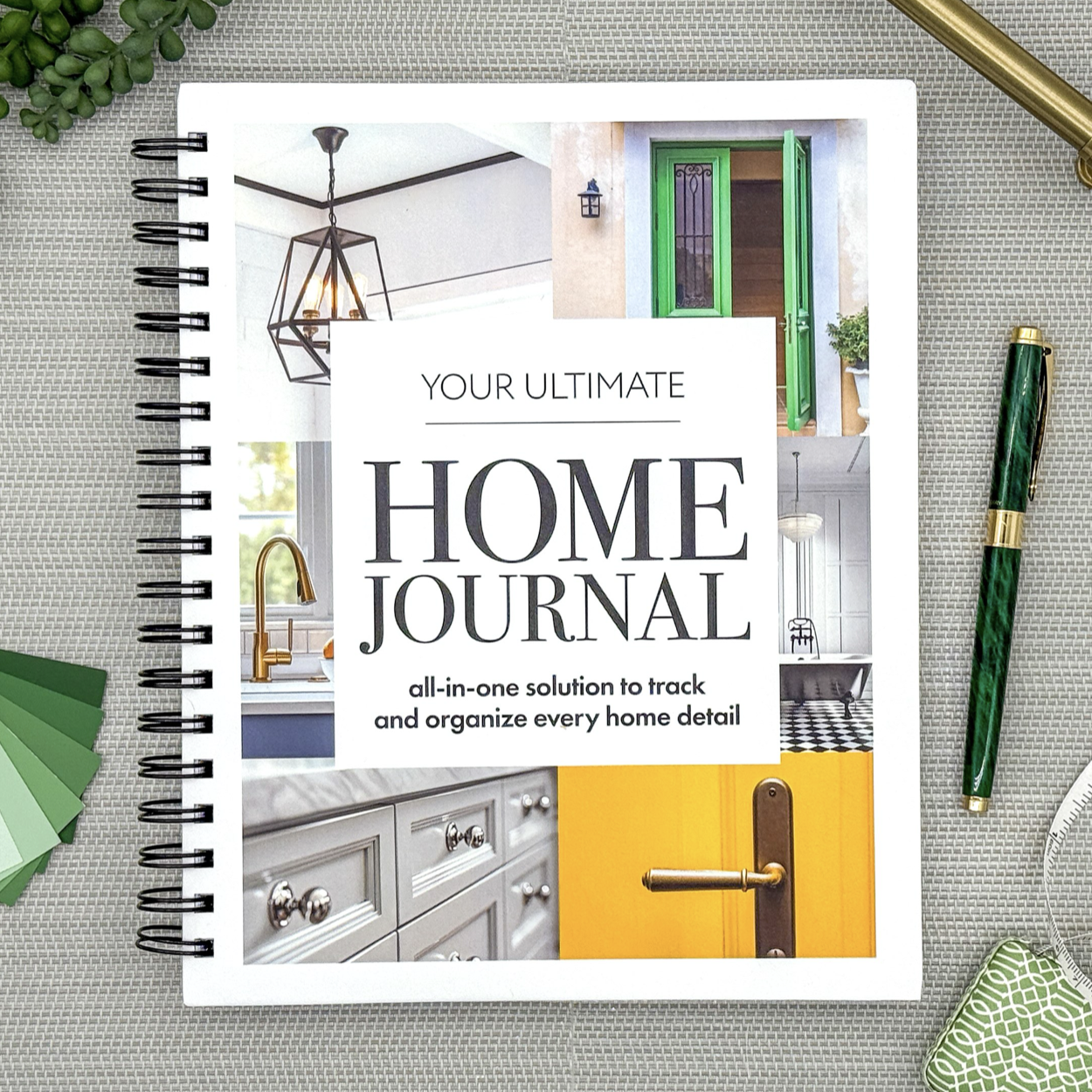 Your Ultimate Home Journal: All-in-One Solution to Track and Organize Every Home Detail (WITHOUT Business Card Holder)